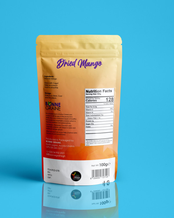 Bonne Graine Mango Fruit Chips - Image 2