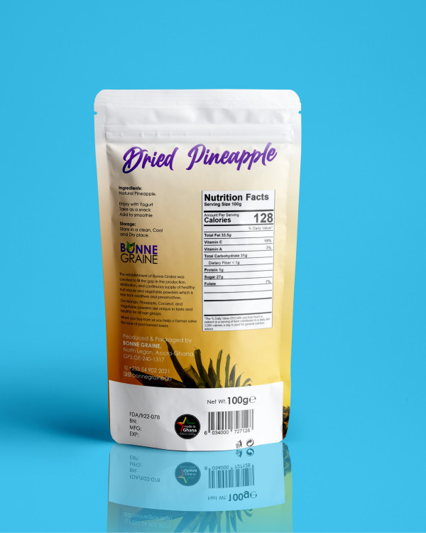 Bonne Graine Pineapple Fruit Chips - Image 2